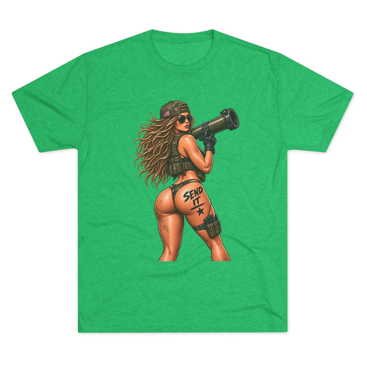 'Send It' RPG Girl & 'Have a Nice Day' Grenade Graphic