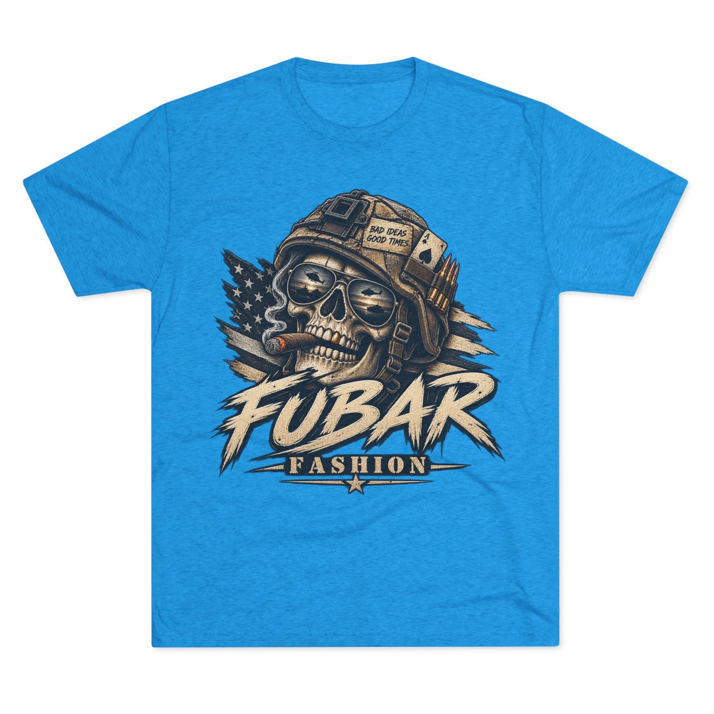 Skull Soldier FUBAR Graphic Tee
