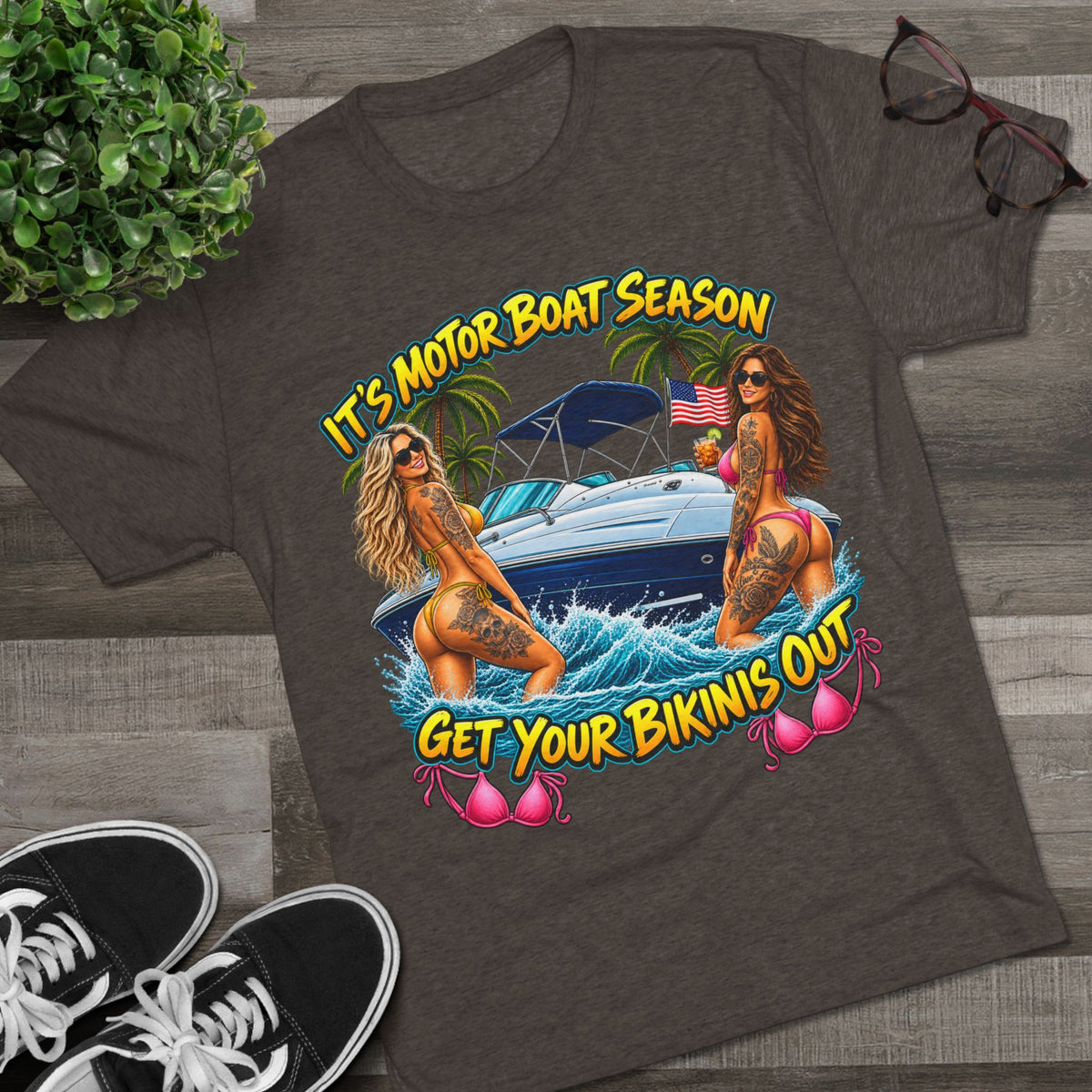 "It's Motor Boat Season, Get Your Bikinis Out"