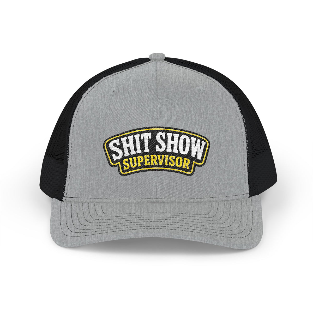 Richardson Trucker Cap — "Shit Show Supervisor" Embroidered