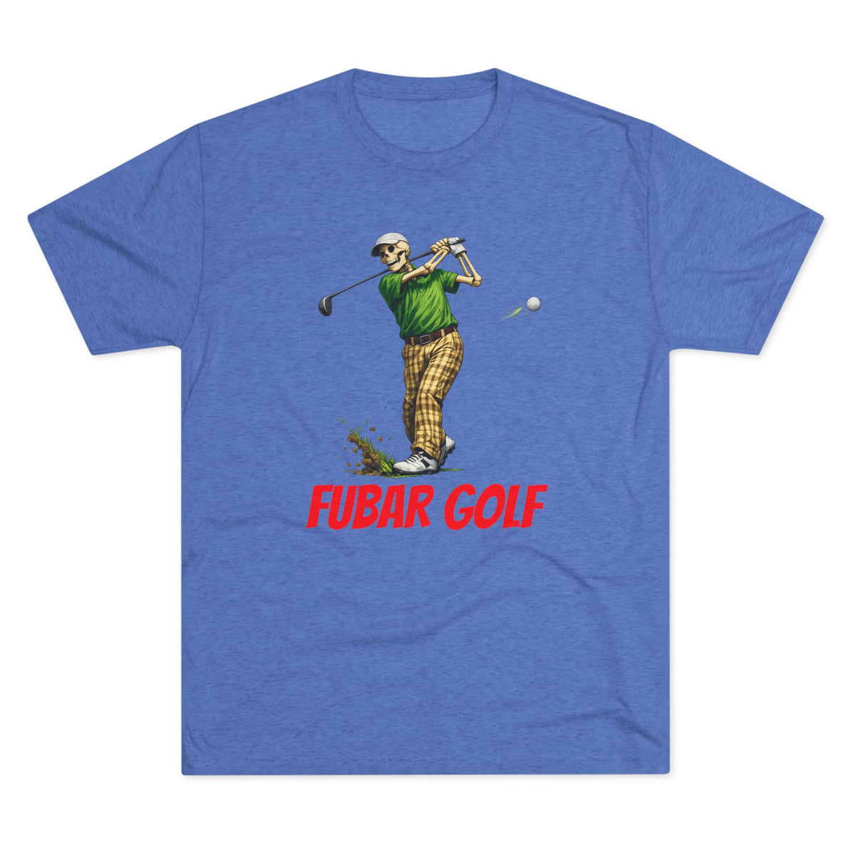 'FUBAR Golf' Vintage Golfer Graphic Tee