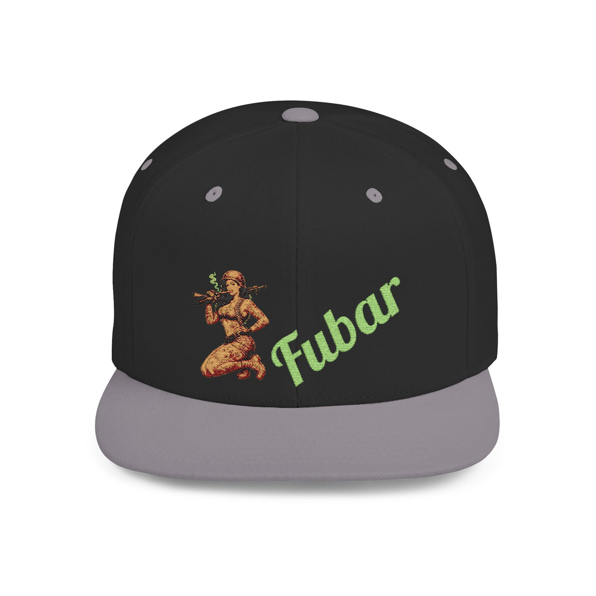 Fubar Pin-Up Flat Bill Snapback (Hat)
