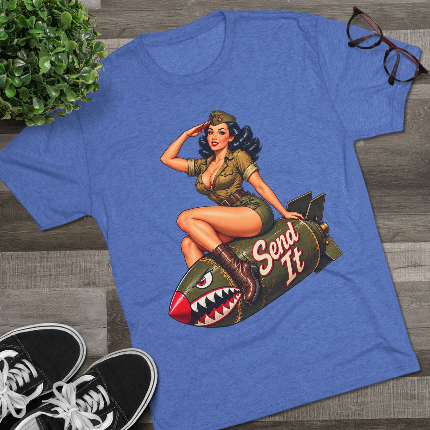 Send It Pinup Bomb Tee